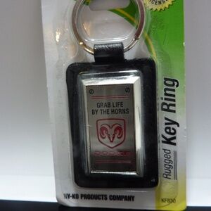 HY-KO  Keychain RUGGED Classic Key Ring  DODGE  - HY-KO New
